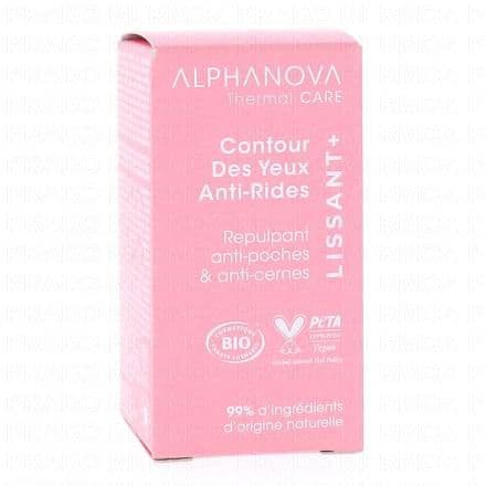 ALPHANOVA Thermal Care - Contour des yeux anti-rides lissant+ bio 15ml