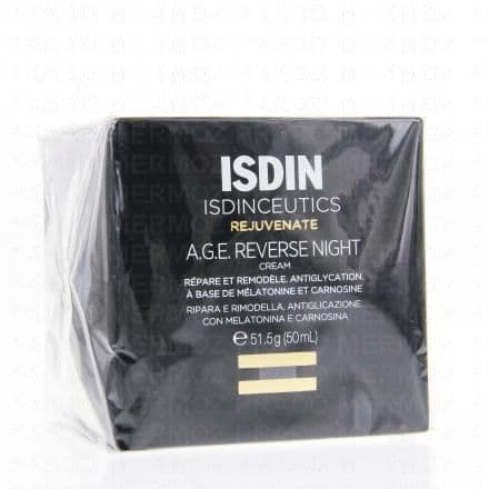 ISDIN A.G.E Reverse night - Crème réparatrice et remodelante 51.5g