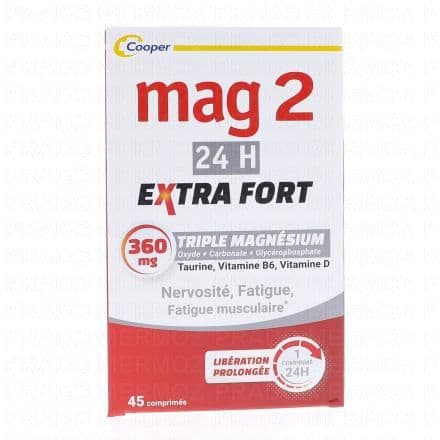 MAG 2 Extra-Fort 24h 45 comprimés