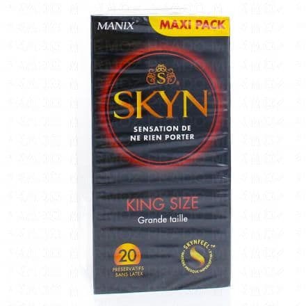 MANIX SKYN sensation de ne rien porter King size 20