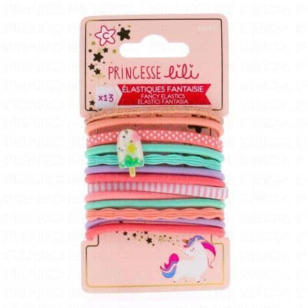 PRINCESSE LILI Elastiques Fantaisie x13