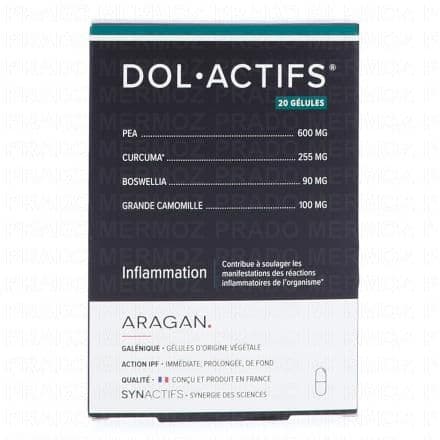 ARAGAN Synactifs - Dol.Actifs RCD bio 15 gélules